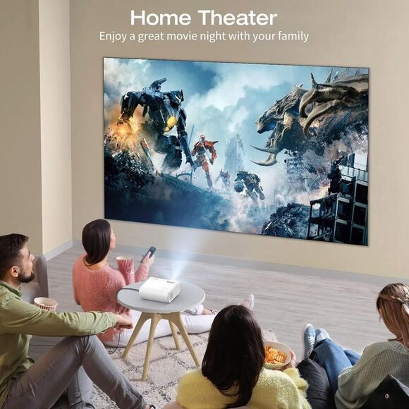 CLOKOWE Portable Movie Mini Projector MSRP $75 Tested in Working Order - Picture 10 of 10